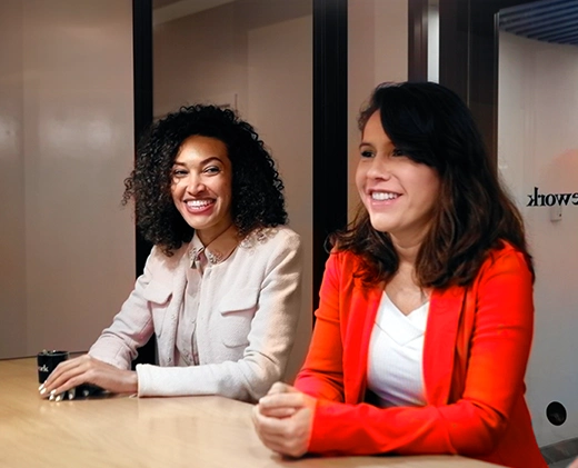 A meeting space in a office